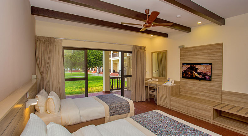 Spacious Deluxe Rooms